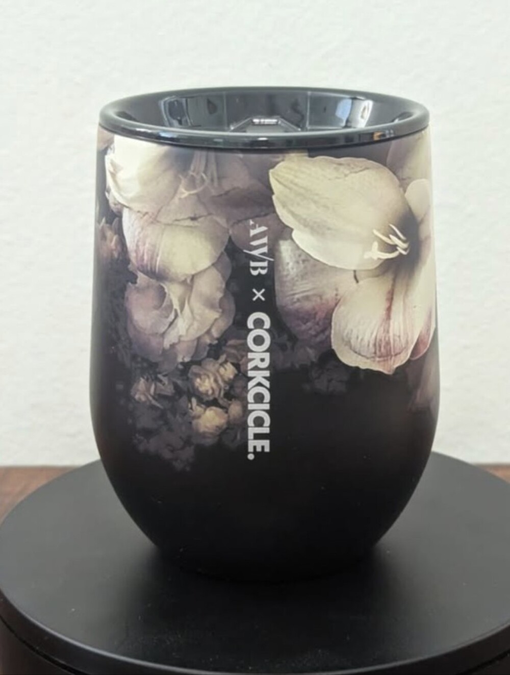 Corkcicle x Ashley Woodson Bailey 12 oz Stemless Wine Tumbler - "Dutch Love"